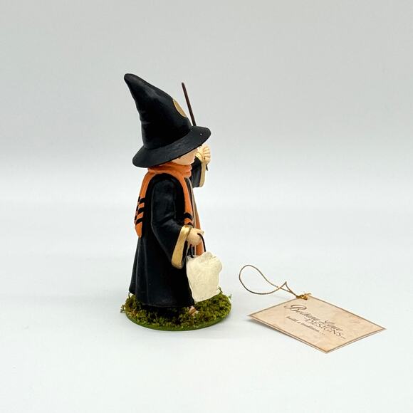 Bethany Lowe Wizard Lawrence with Owl Bucket 5.75”Halloween Figurine NEW - Picture 7 of 9